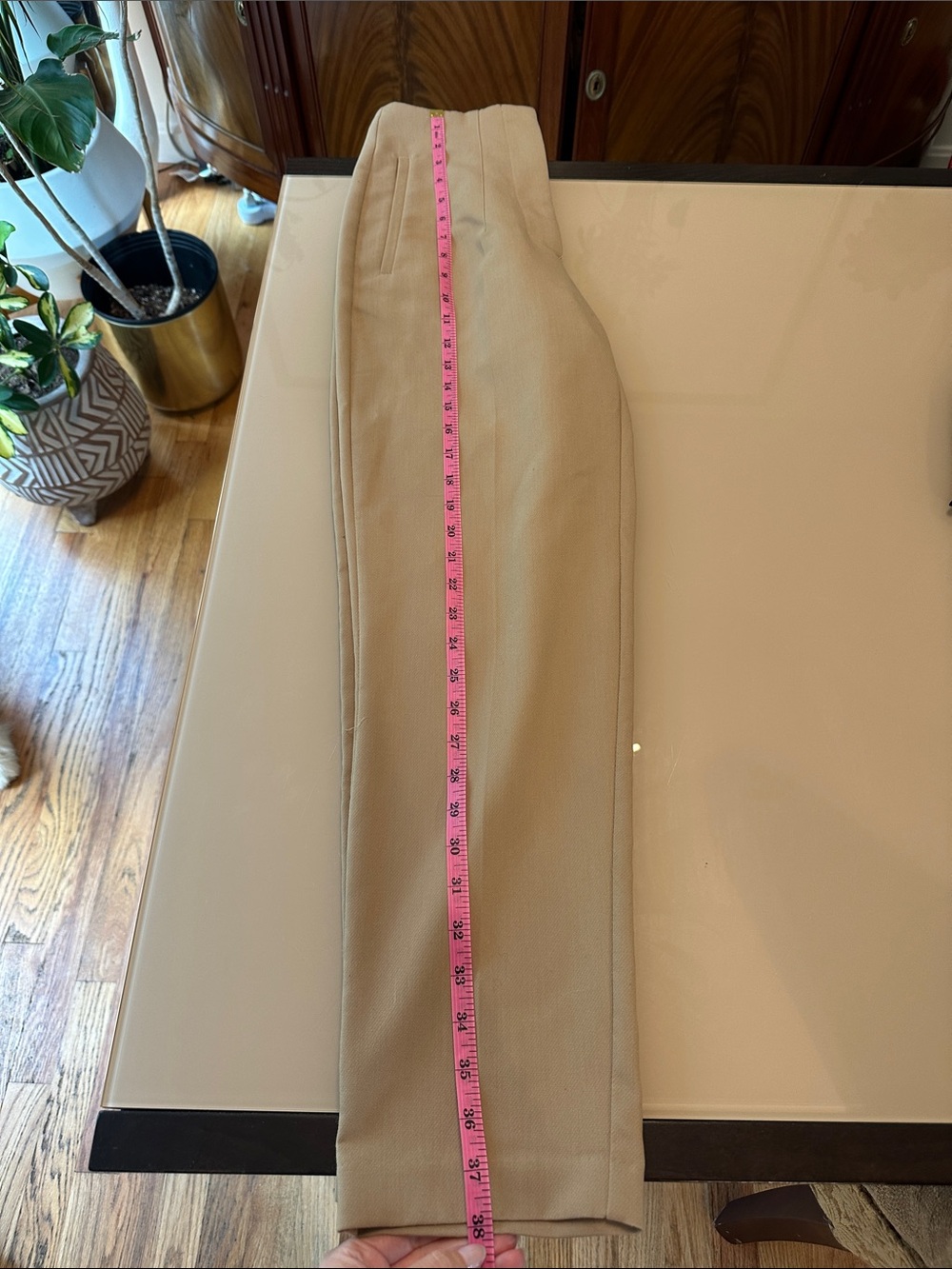 Zara high rise trouser small - Picture 4 of 6
